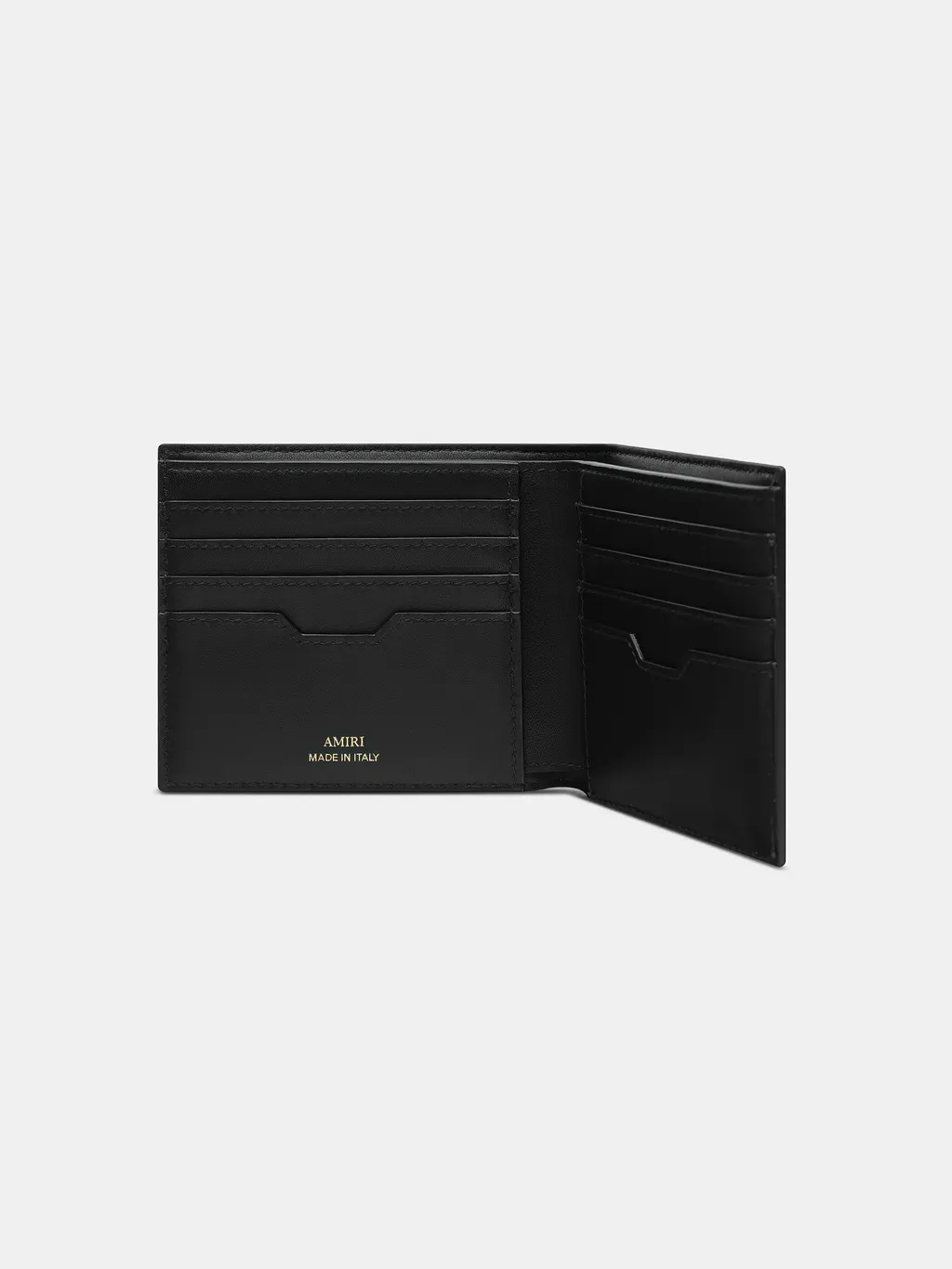 Ma Quad Leather Bifold - Black