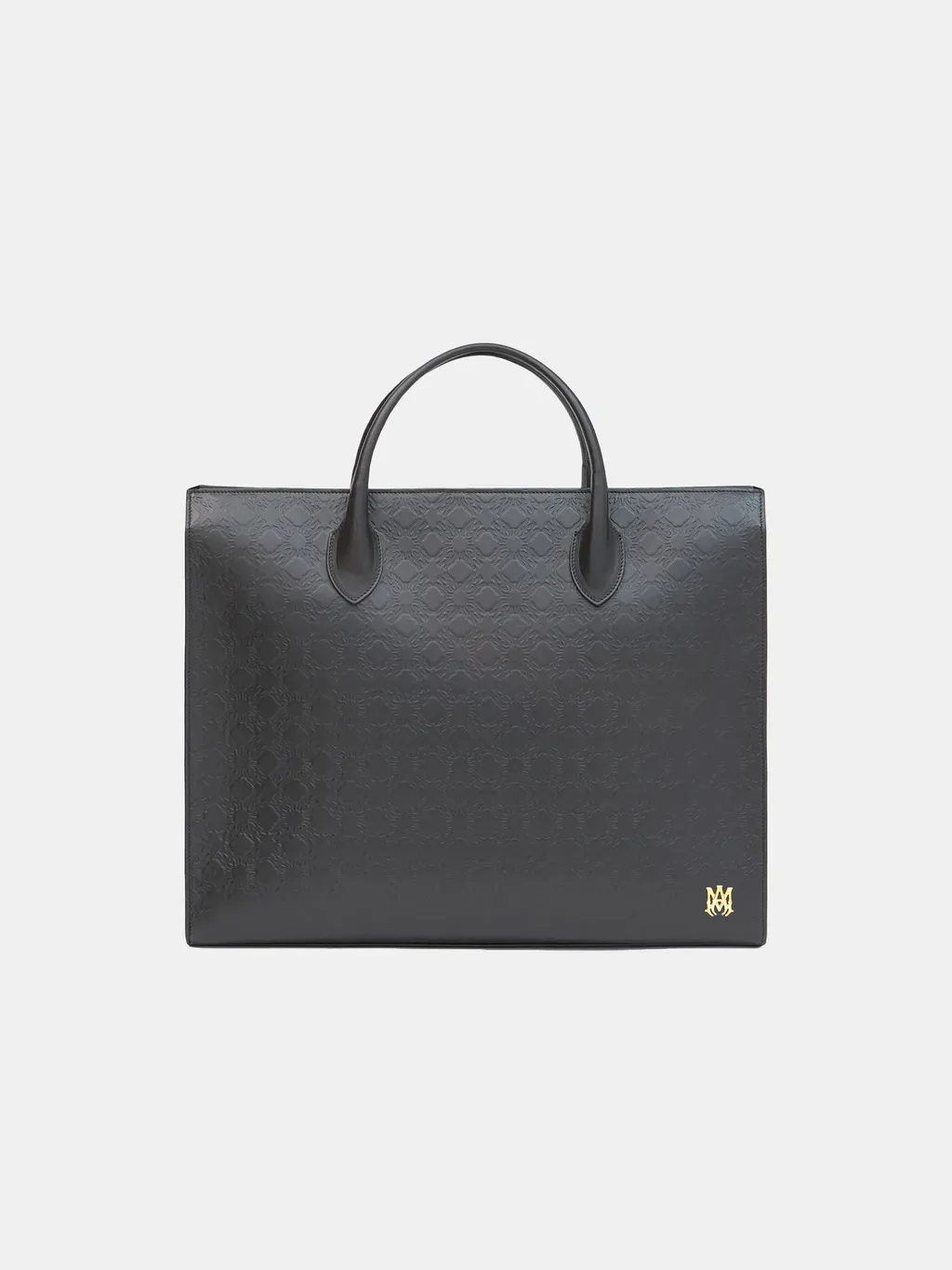 Ma Quad Leather Small Tote - Black