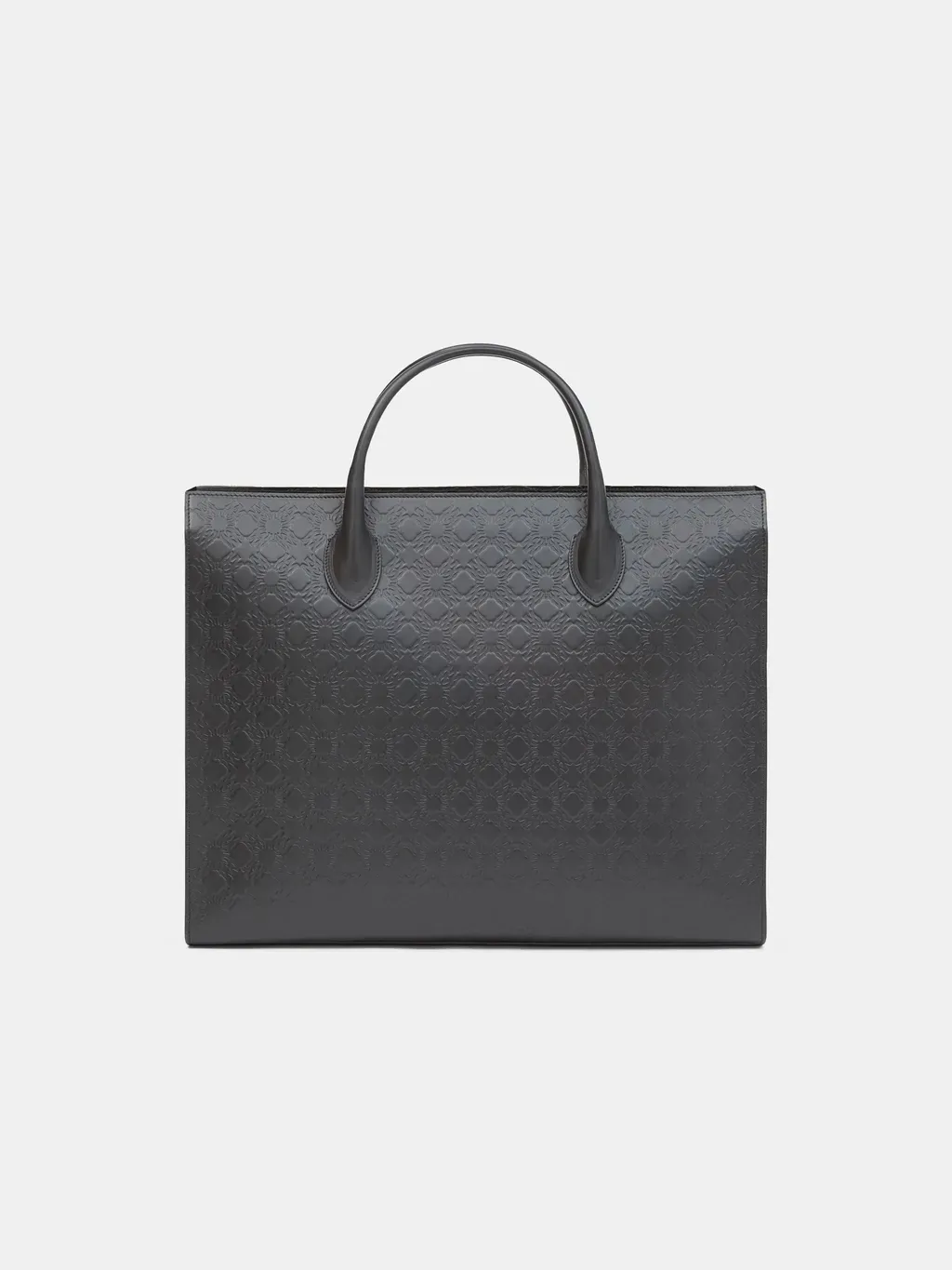 Ma Quad Leather Small Tote - Black