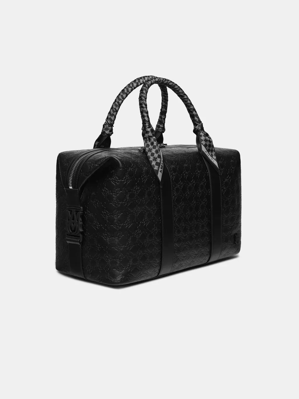 Ma Quad Leather Duffle Bag - Black