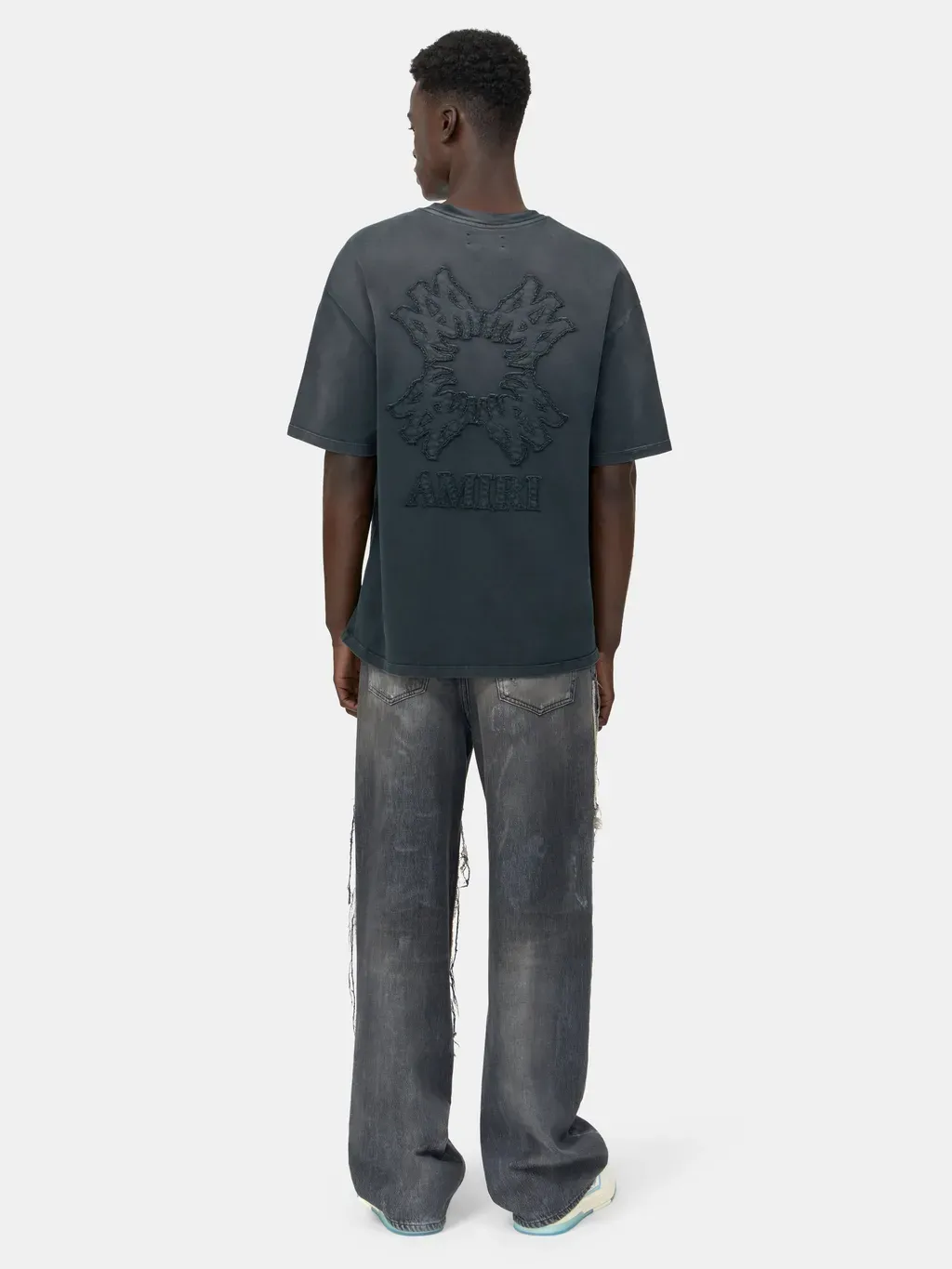 Ma Quad Oversized Tee - Black