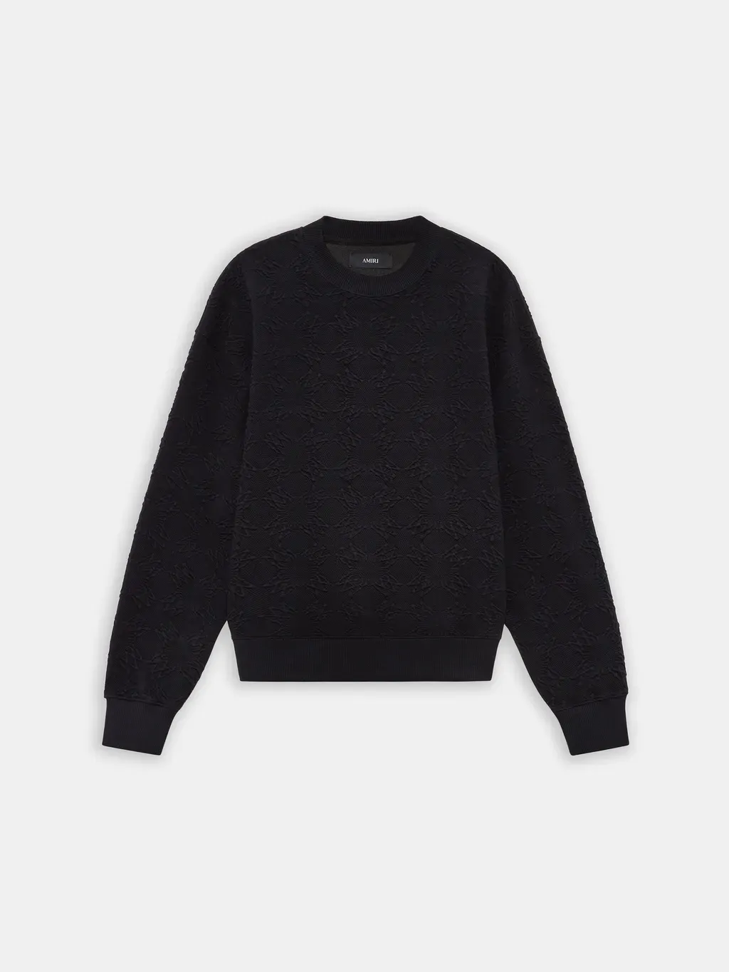 Ma Quad Oversized Crew - Black