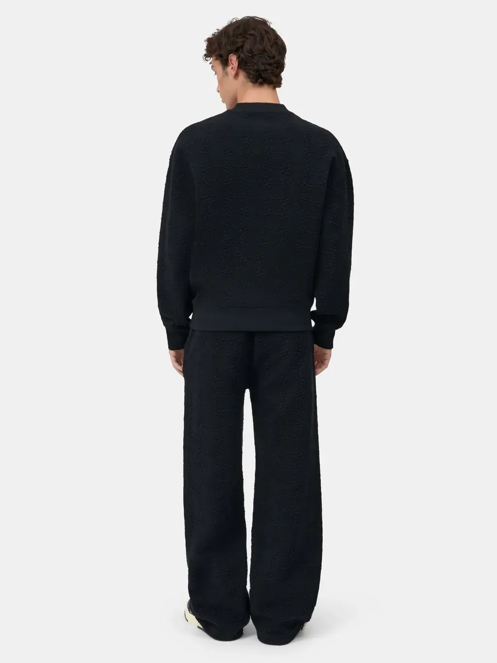 Ma Quad Oversized Crew - Black