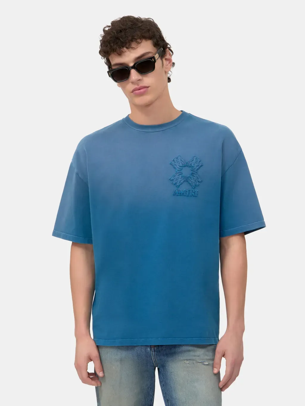 Ma Quad Oversized Tee - Dark Indigo