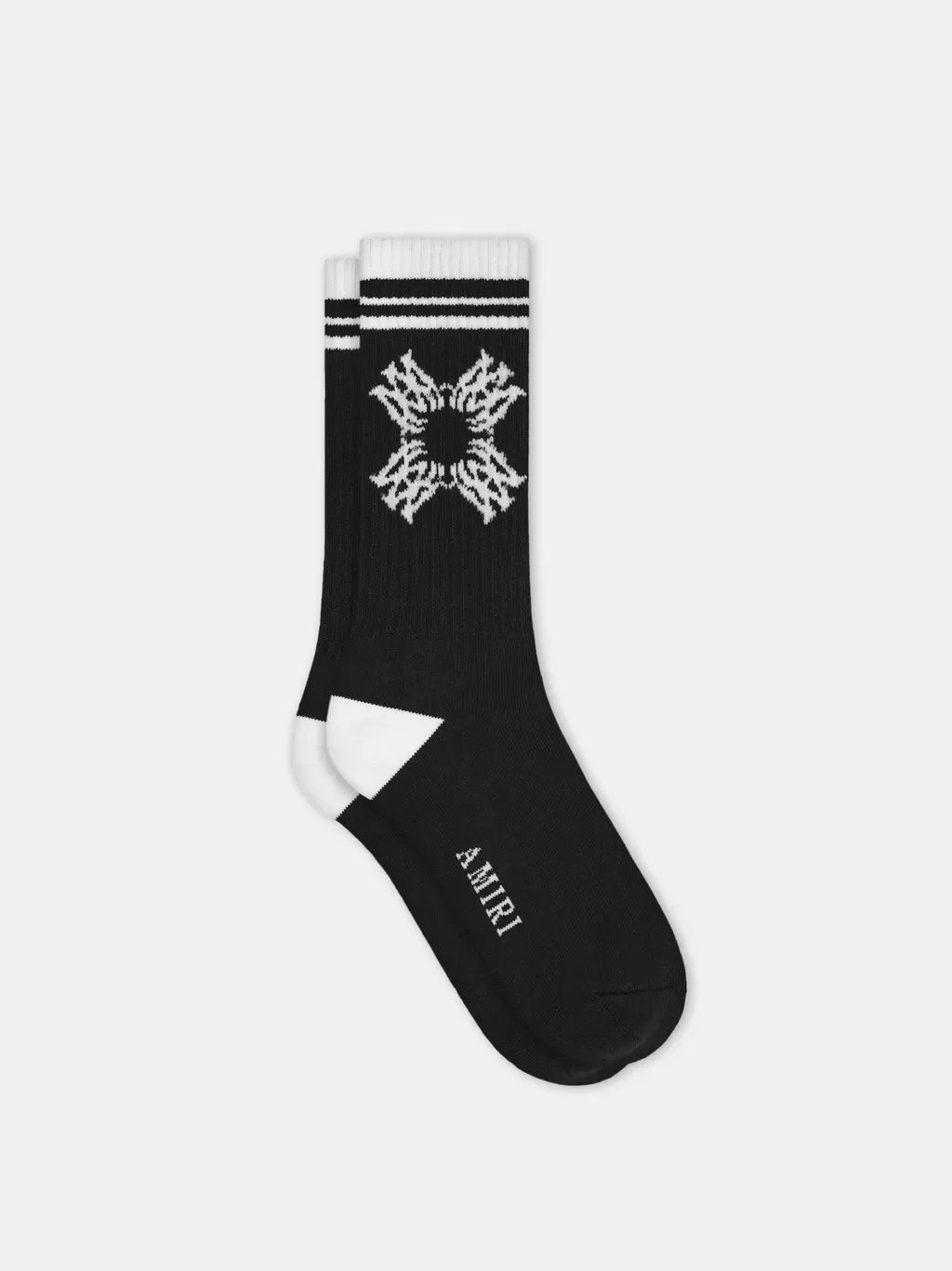 Ma Quad Sock - Black White