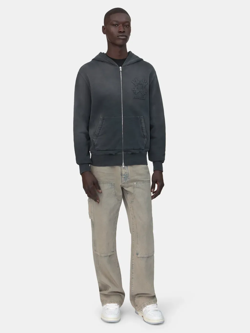 Ma Quad Zip Hoodie - Black