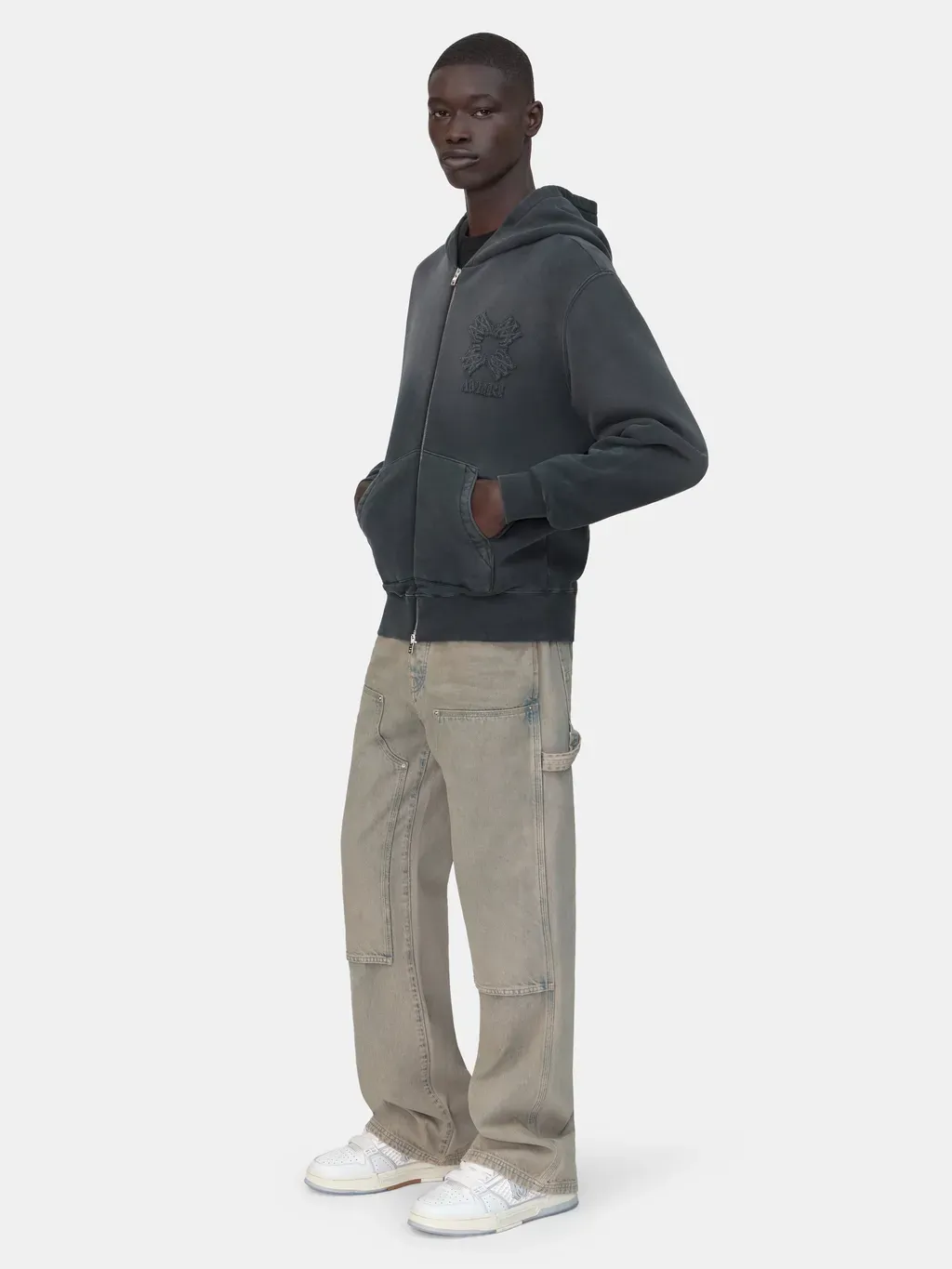Ma Quad Zip Hoodie - Black