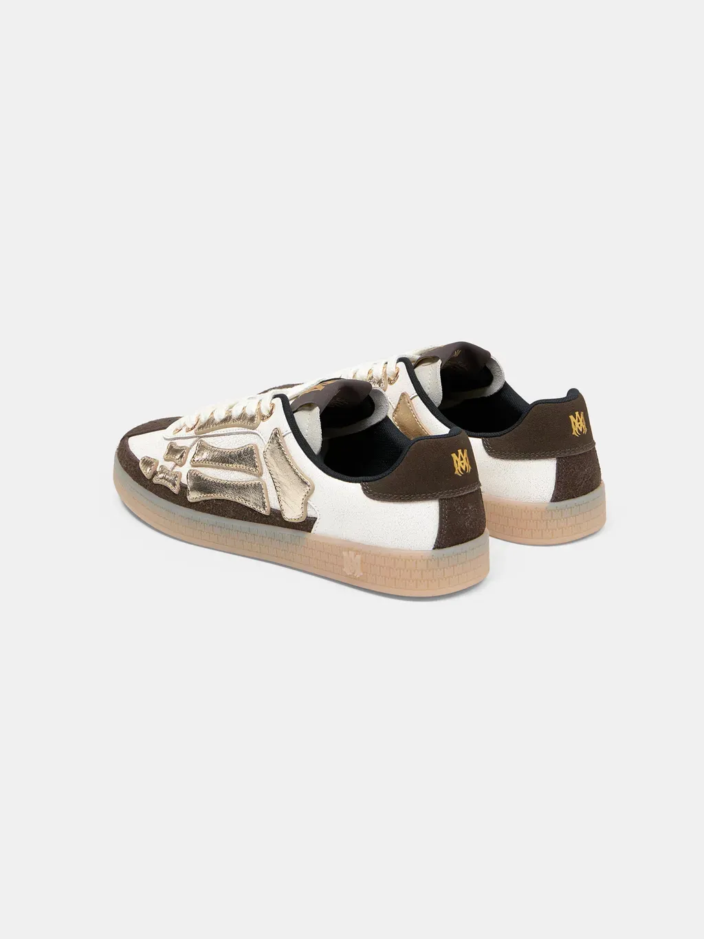 Metallic Pacific Bones - Dark Brown