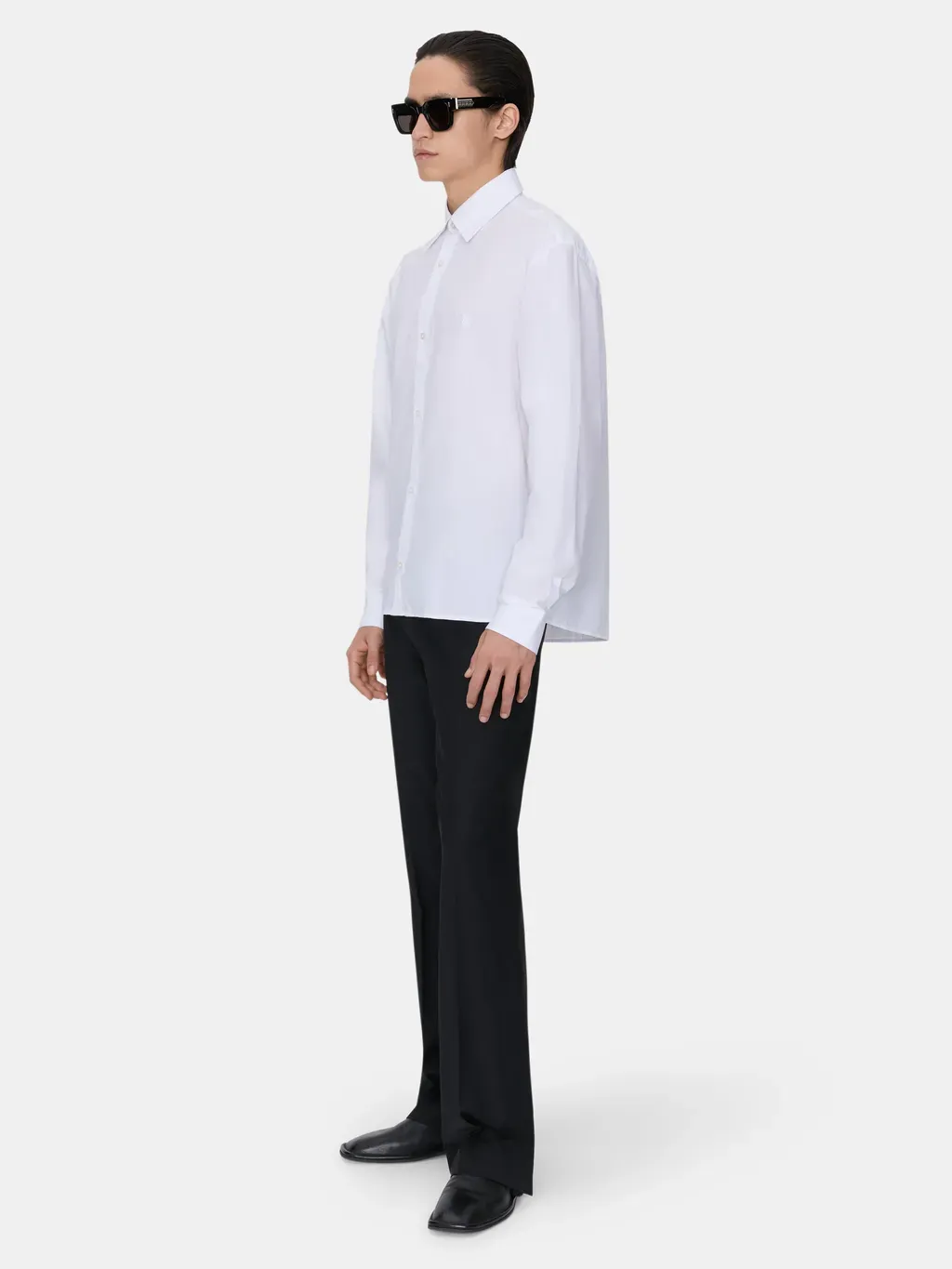 Poplin Dress Shirt - White