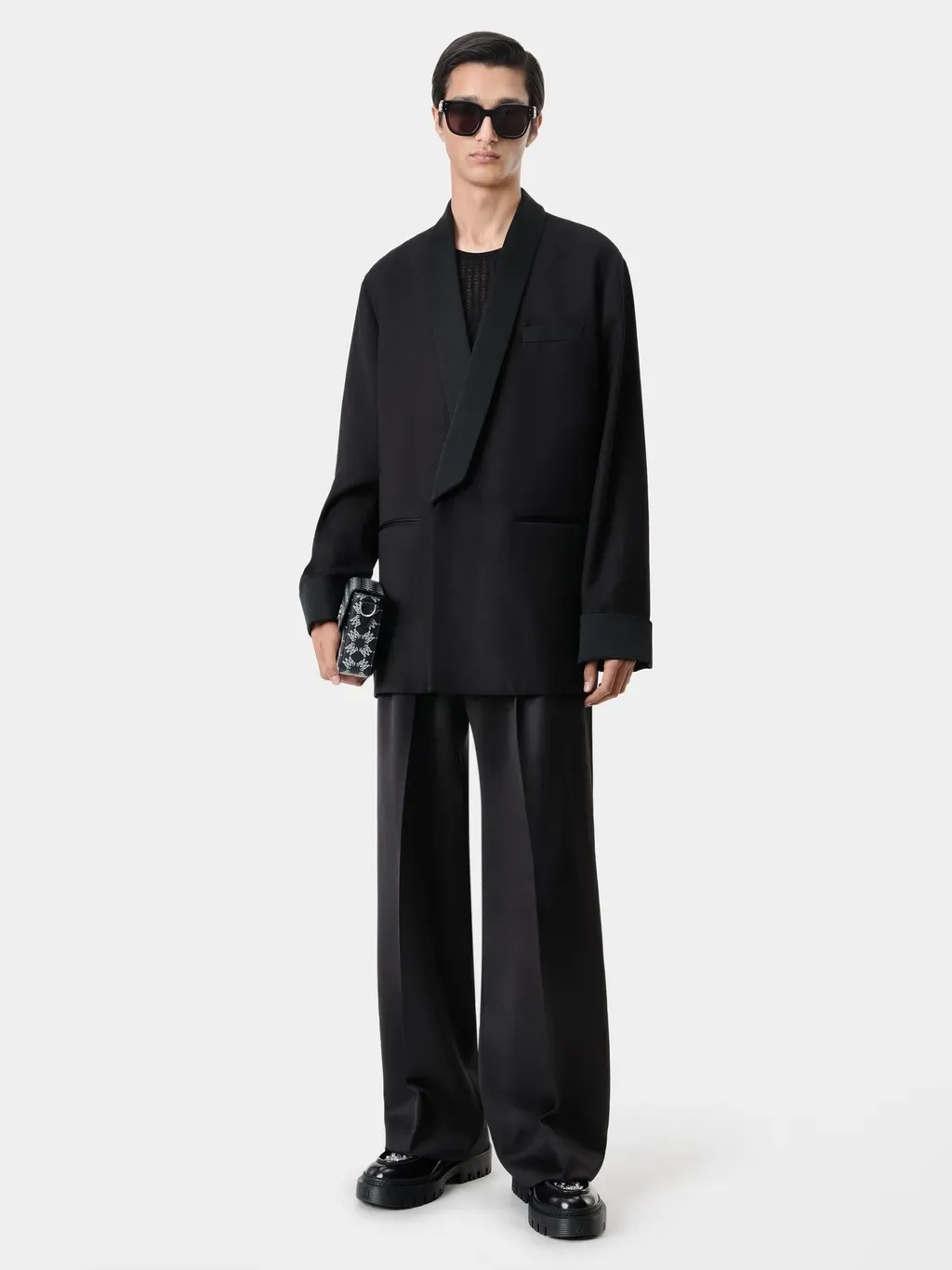 Smoking Jacket - Black