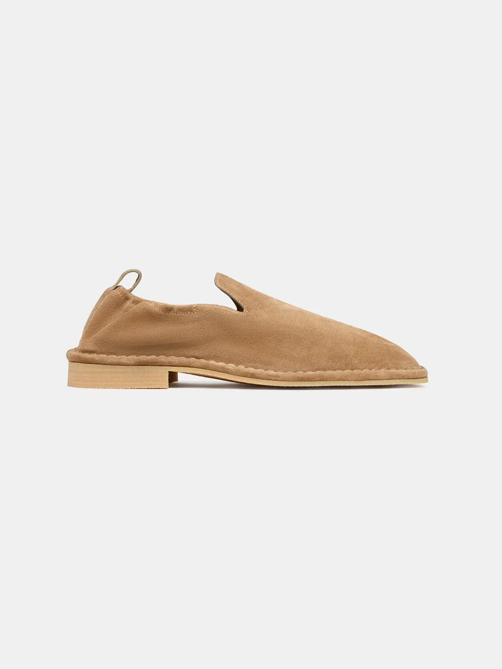 Slip On Gum Loafer - Beige