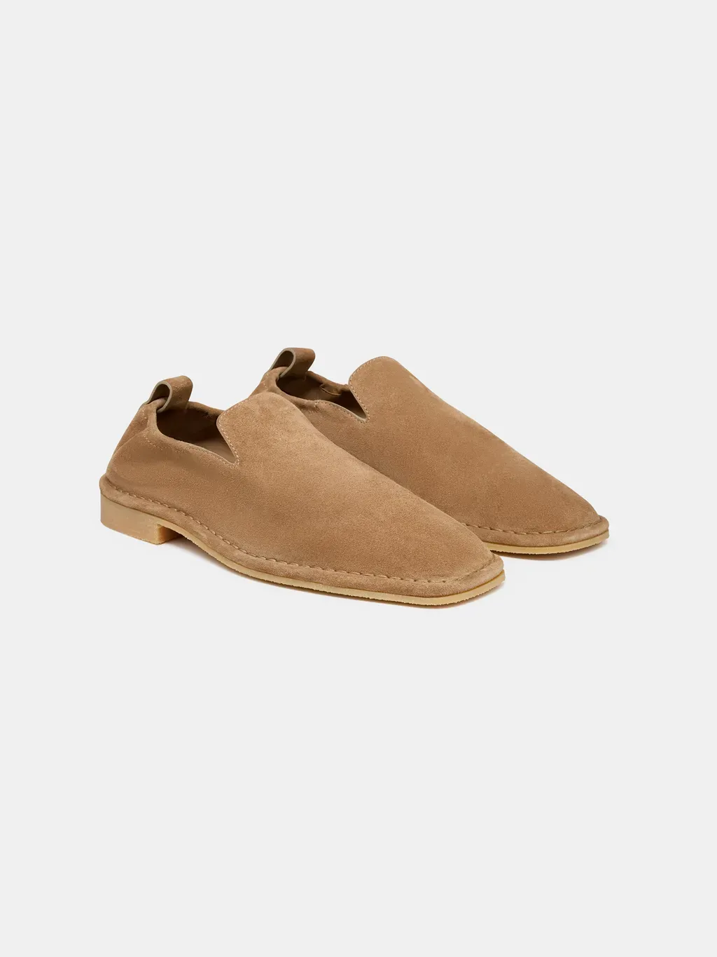 Slip On Gum Loafer - Beige