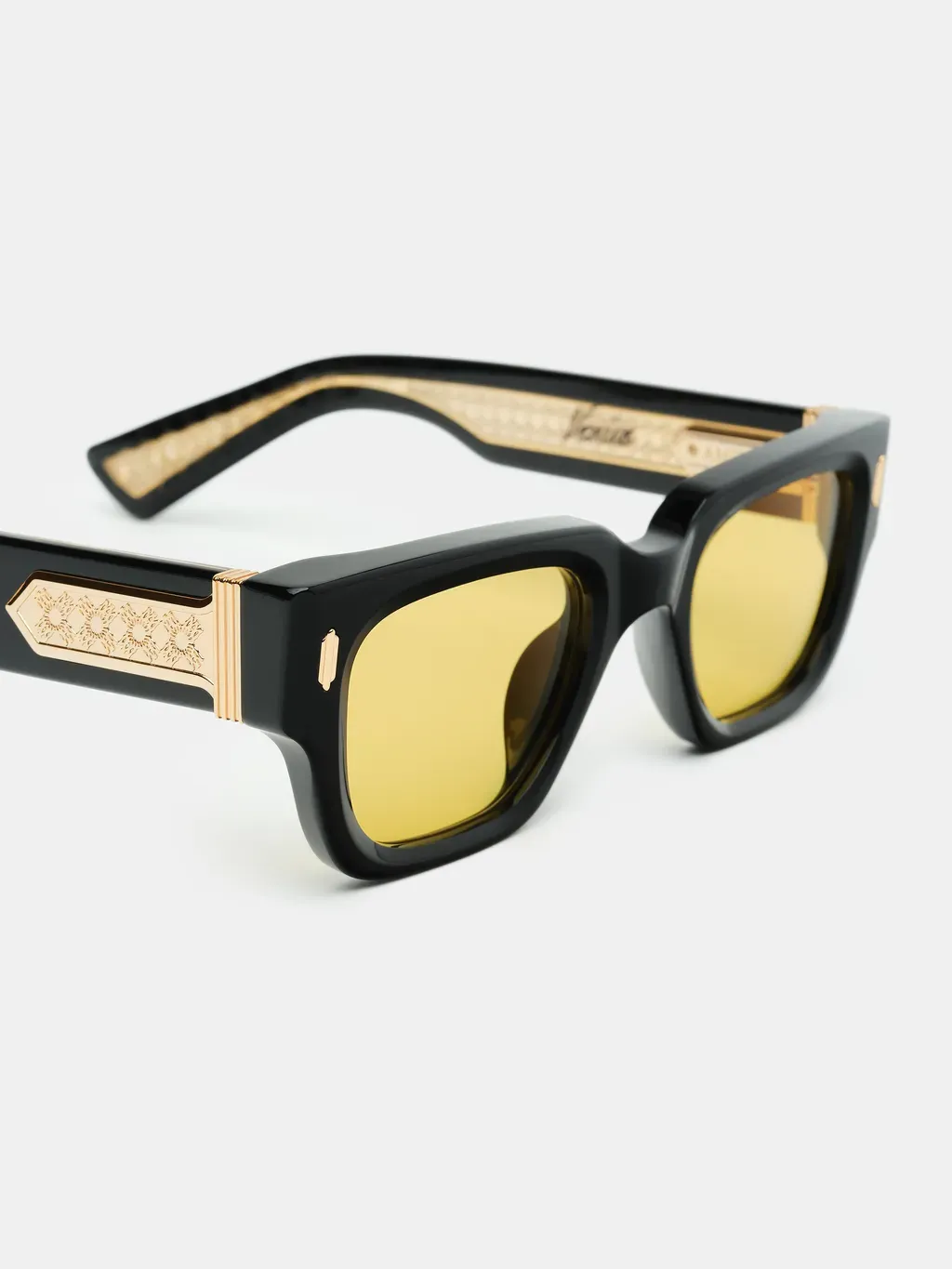 Venice Sunglasses - Black Yellow