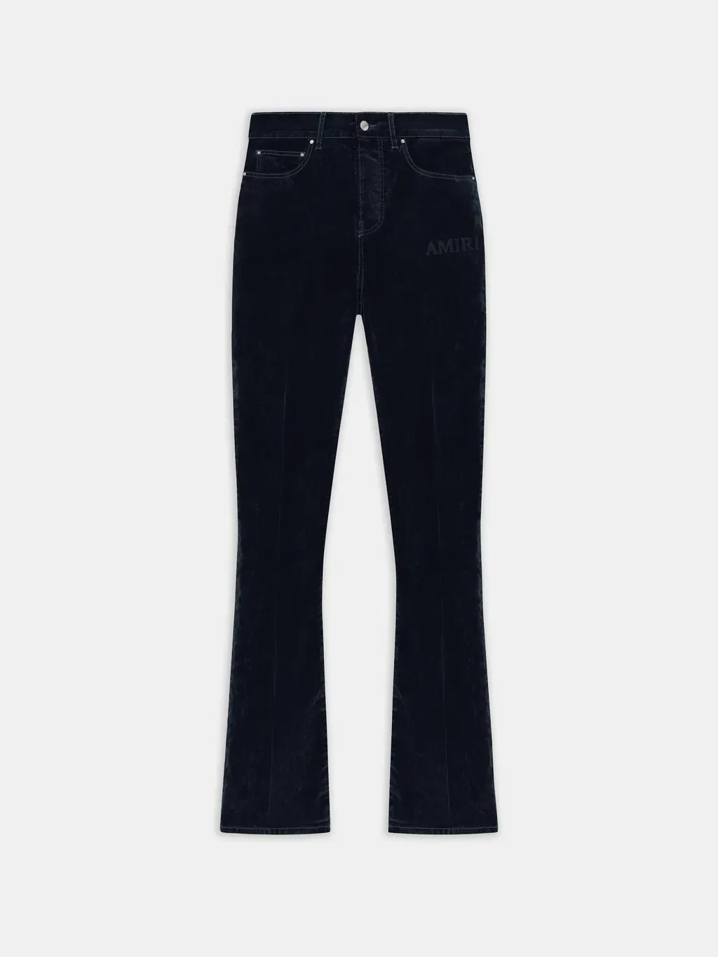 Velvet Flare Jean - Black