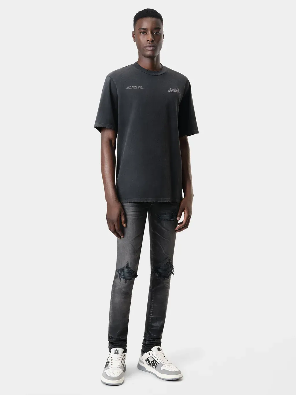 Waxed Tonal Mx1 Jean - Waxed Faded Black