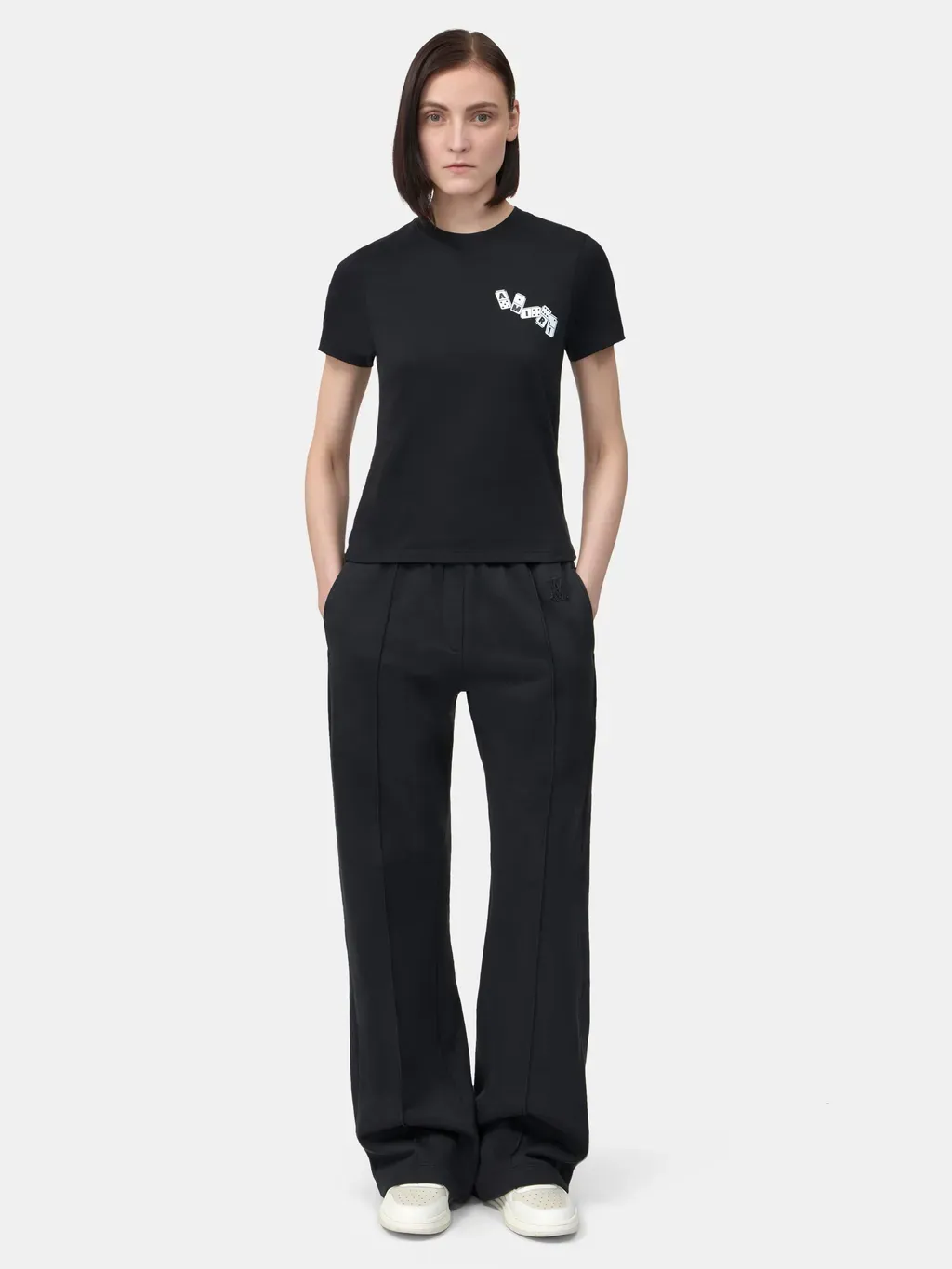 Women - Amiri Domino Tee - Black