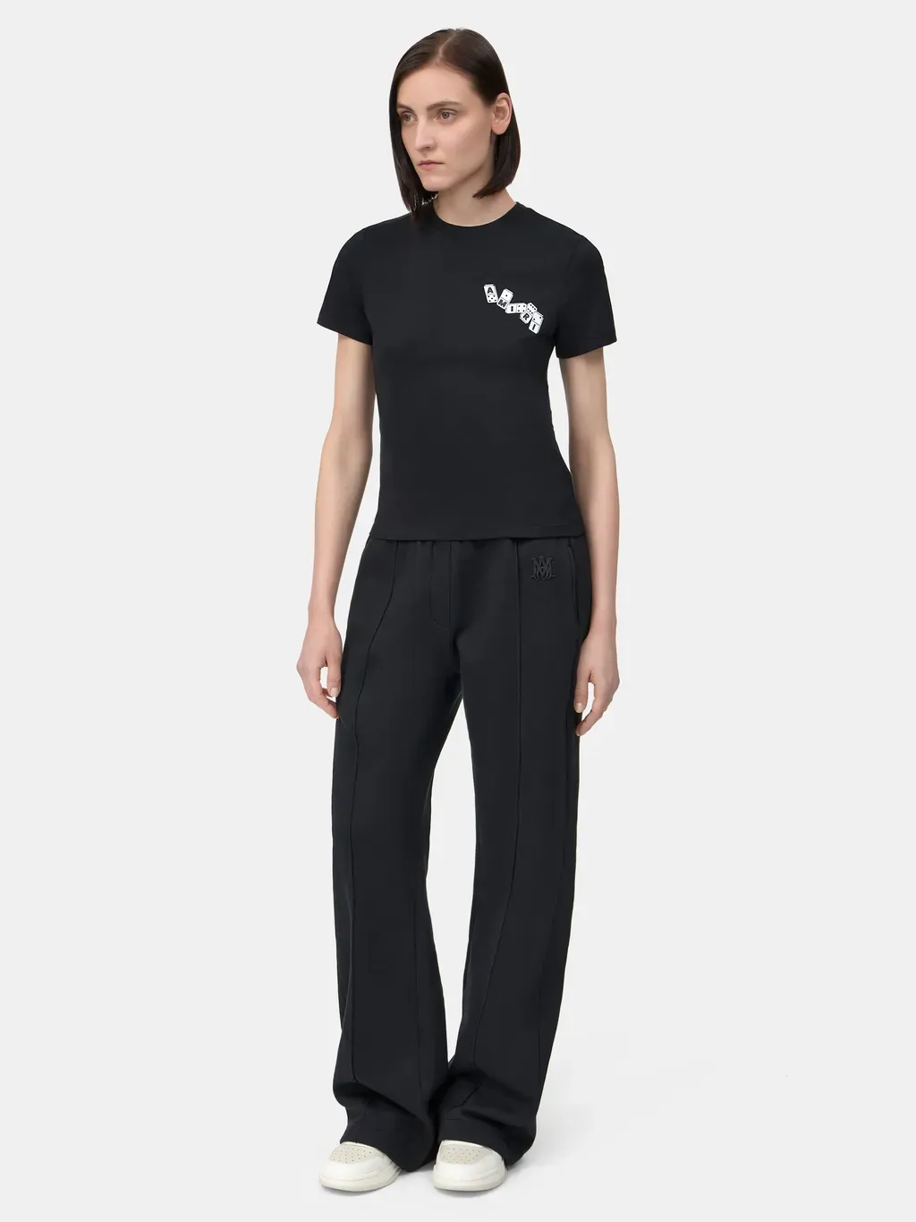 Women - Amiri Domino Tee - Black