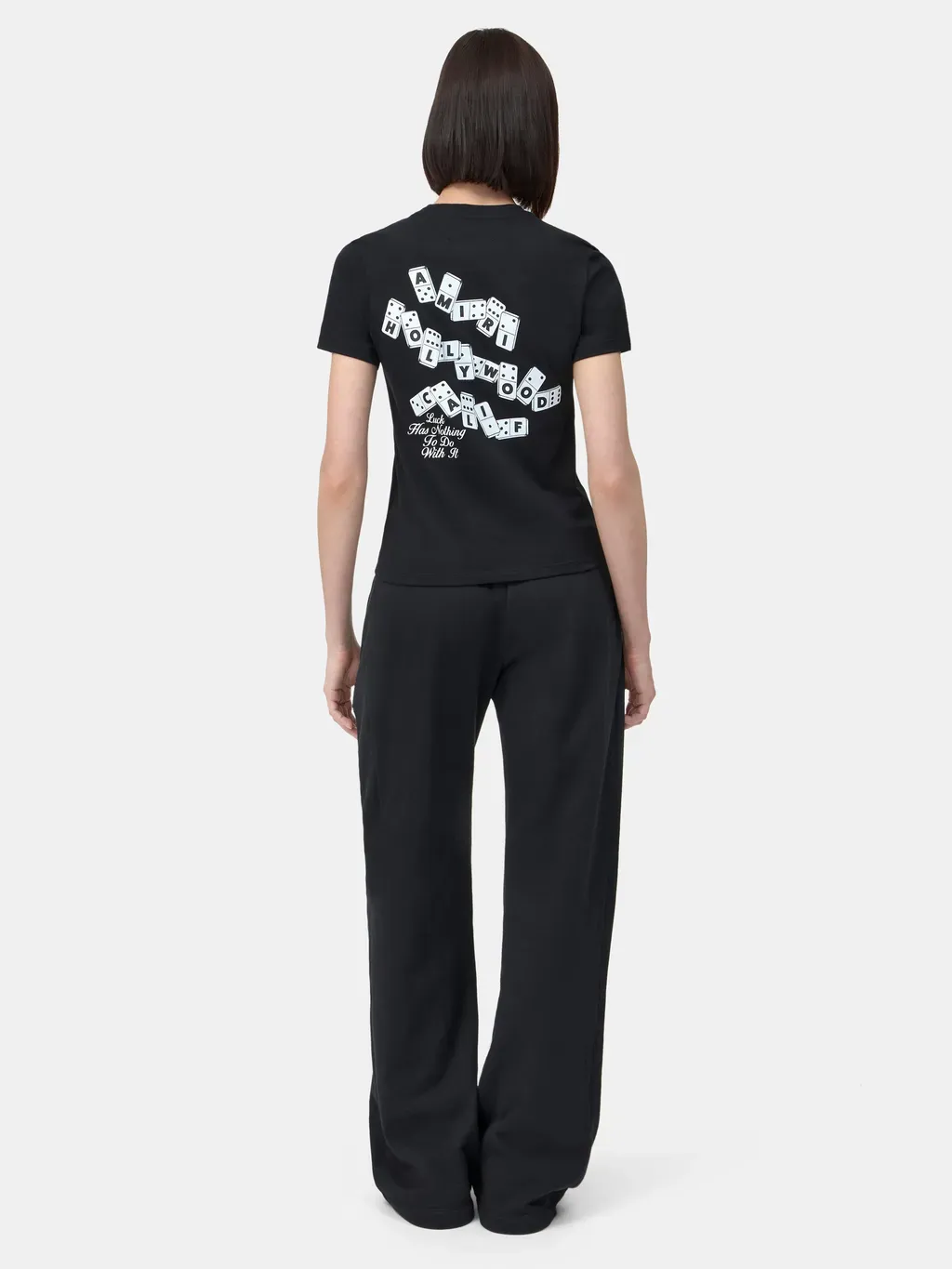 Women - Amiri Domino Tee - Black