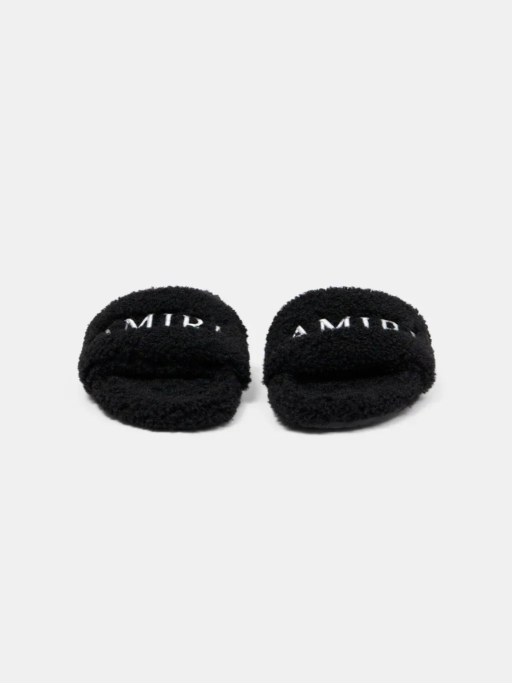 Women - Amiri Shearling Slide - Black