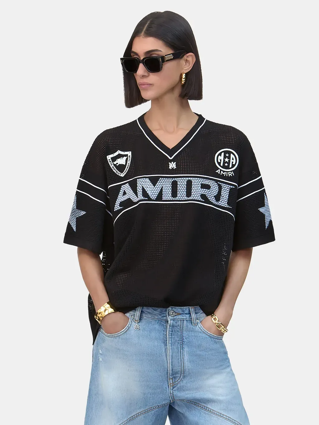 Women - Amiri Sport Tee - Black
