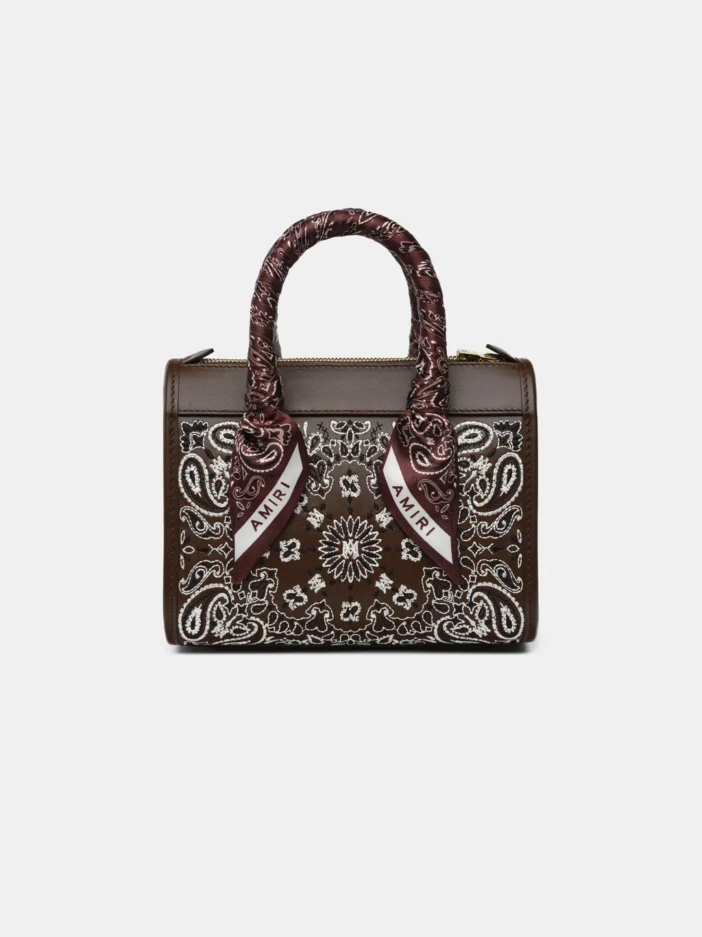 Women - Bandana Micro Triangle Bag - Chocolate