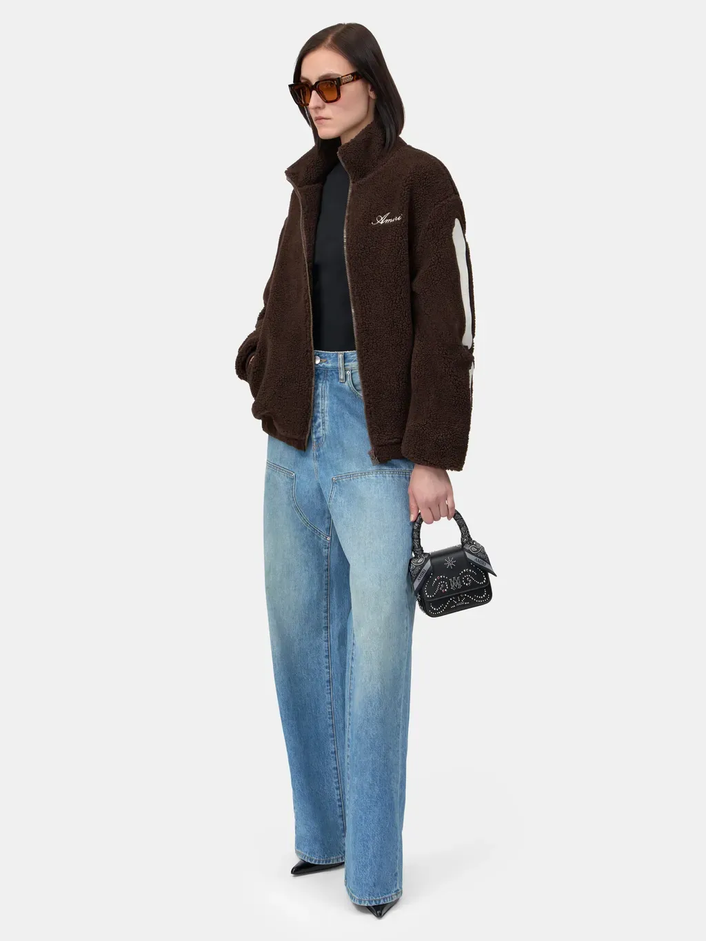 Women - Bones Fleece Jacket - Dark Brown