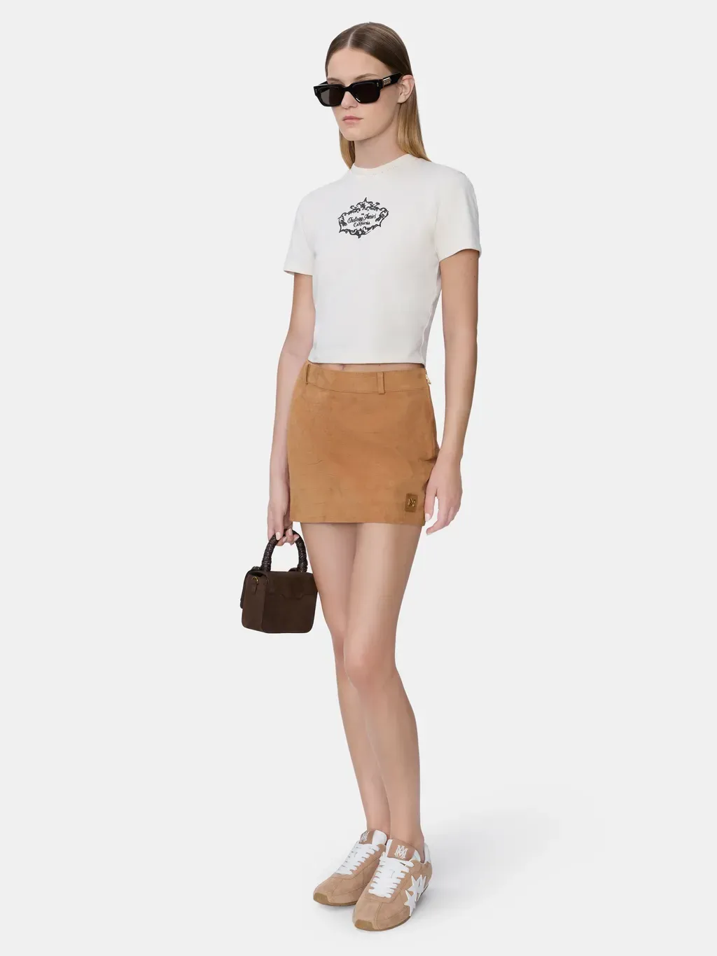 Women - Chateau Crest Baby Tee - Alabaster