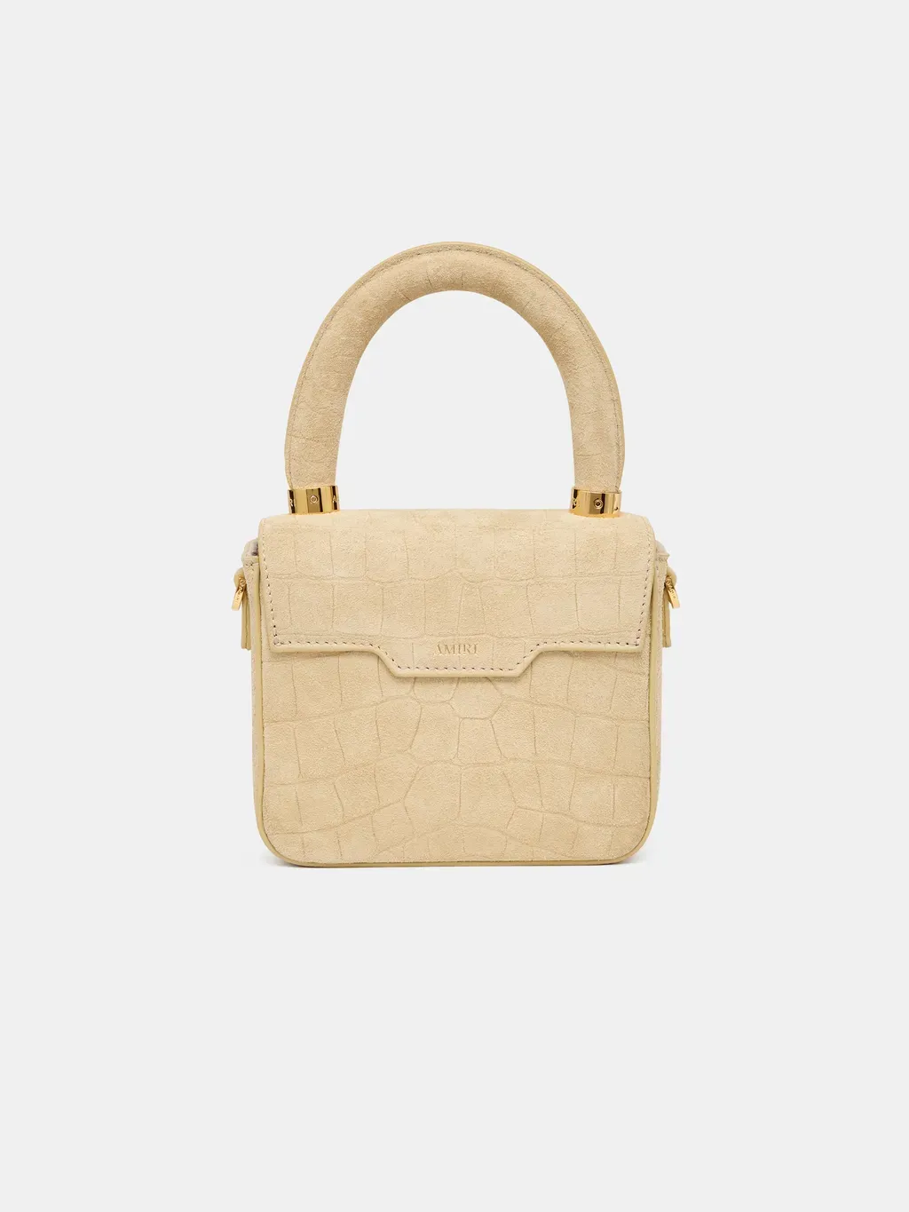 Women - Croc Suede Micro Ma Bag - Taupe