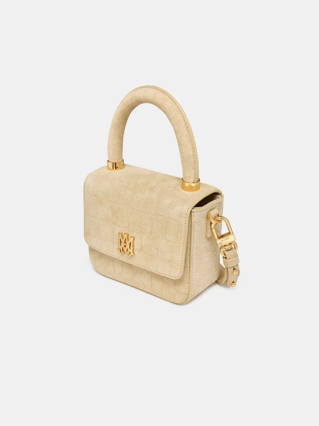Women - Croc Suede Micro Ma Bag - Taupe