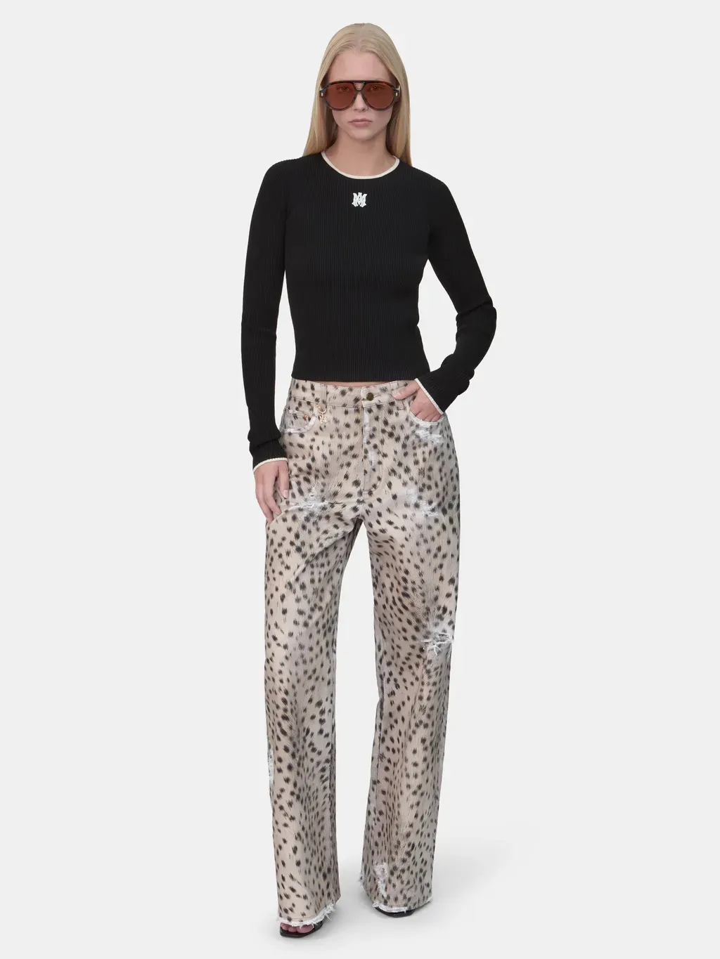 Women - Deer Carpenter Jean - Dark Brown