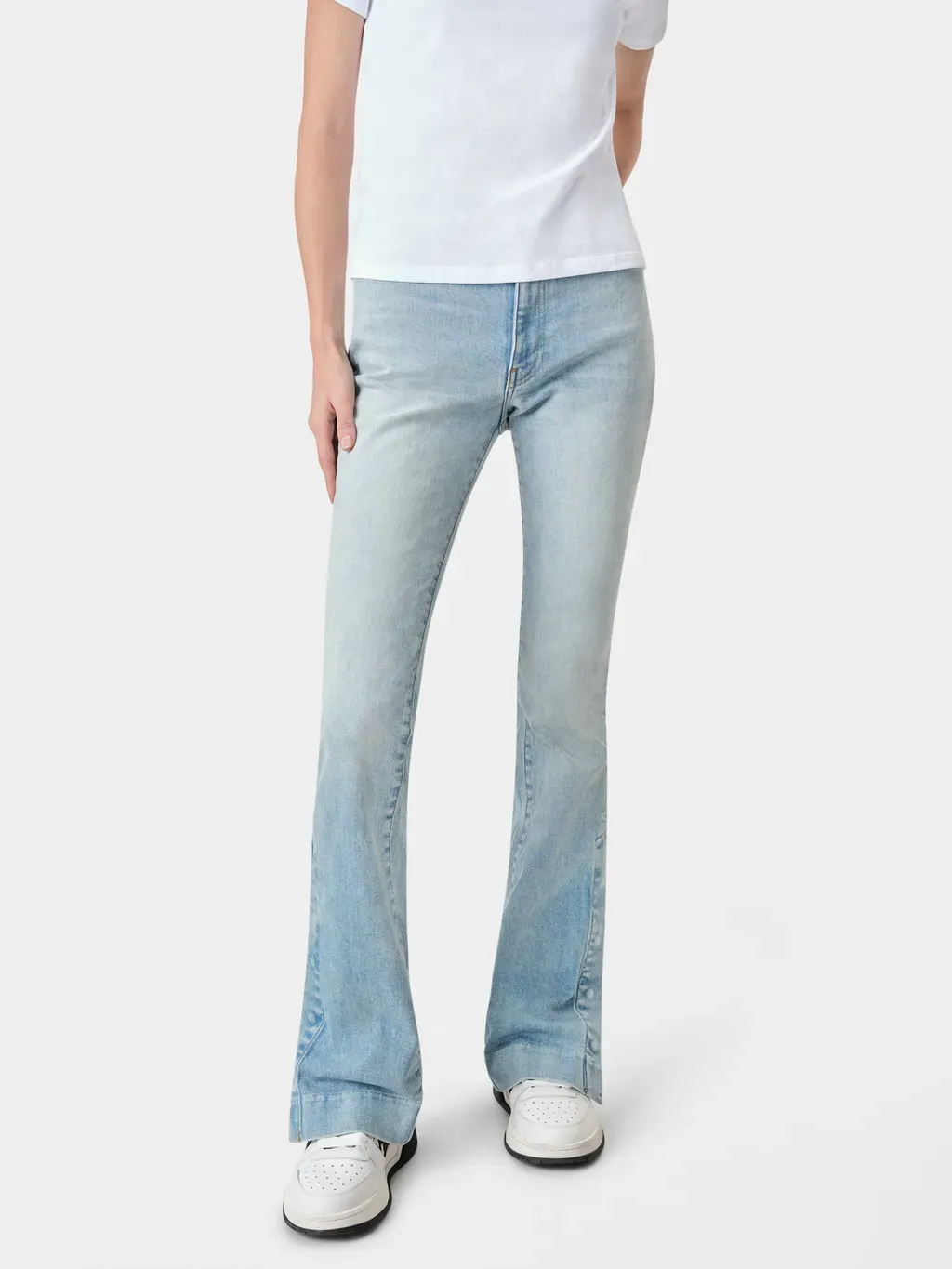 Women - Kick Flare - Light Indigo