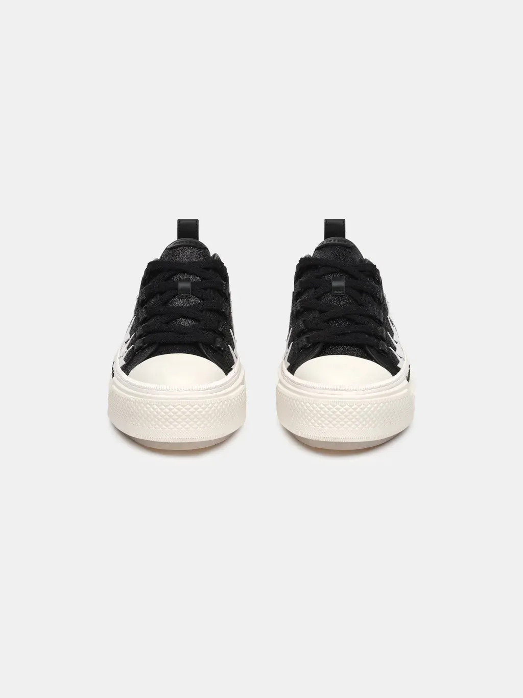 Women - Glitter Stars Court Low - Black