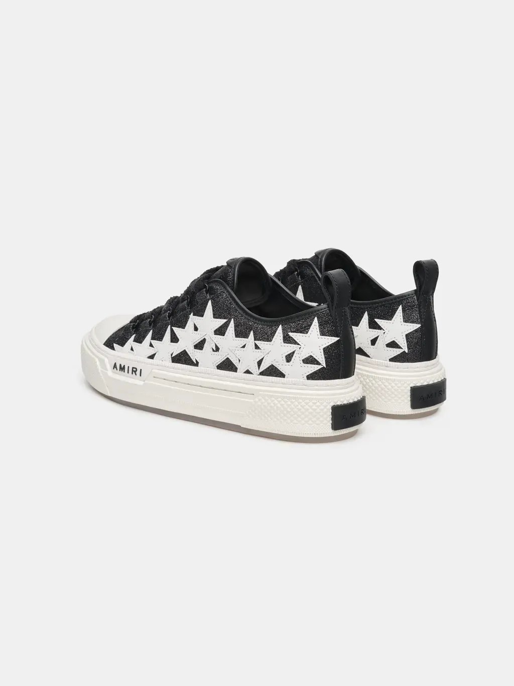 Women - Glitter Stars Court Low - Black
