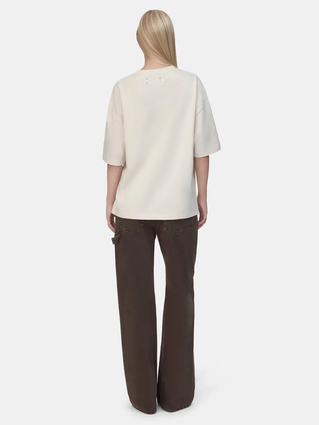 Women - Faded Carpenter Jean - Dark Brown