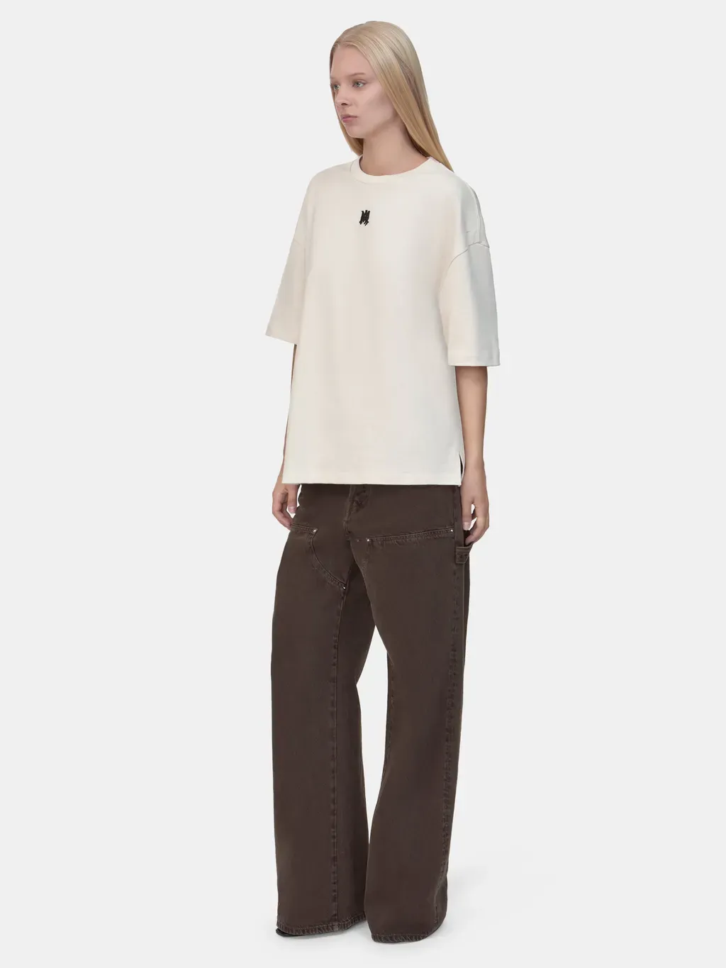 Women - Faded Carpenter Jean - Dark Brown