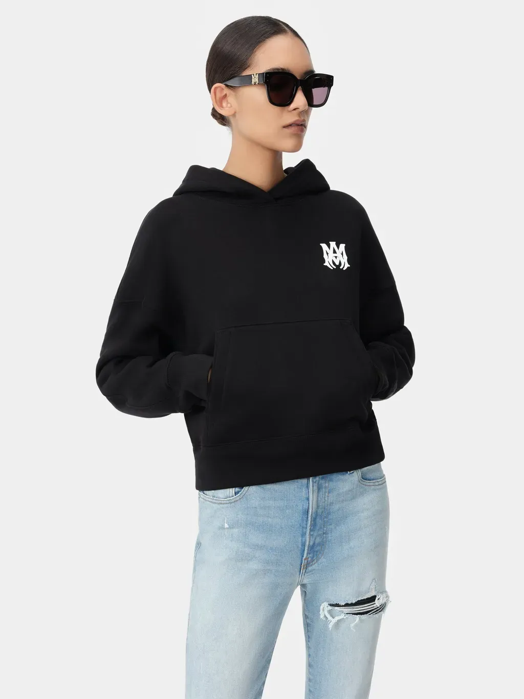 Women - Ma Core Logo Hoodie - Black