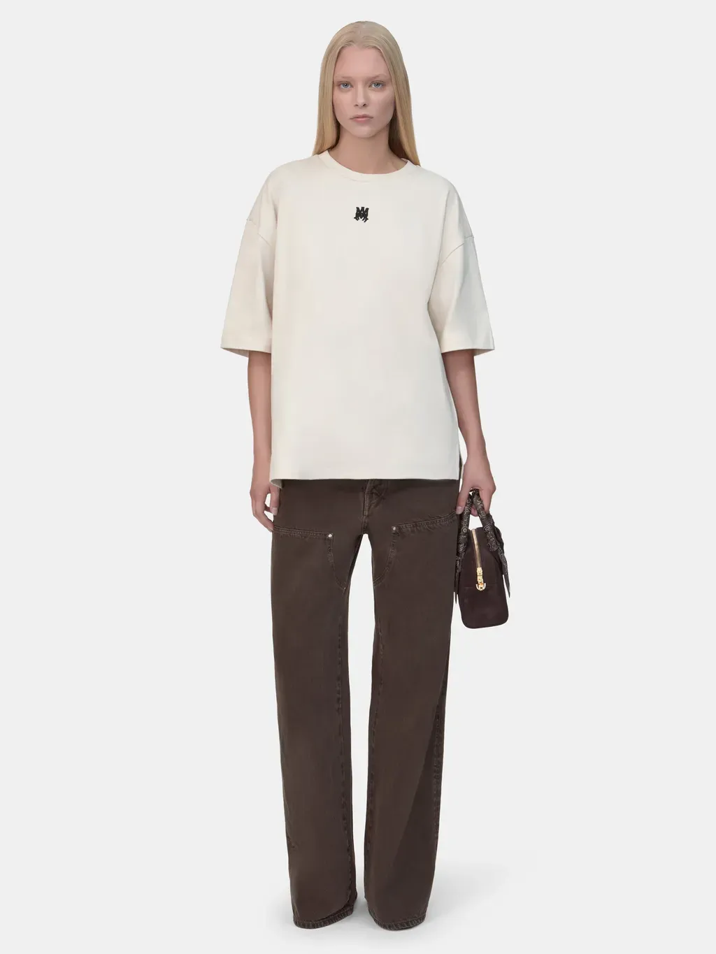 Women - Ma Drop Shoulder Tee - Cream