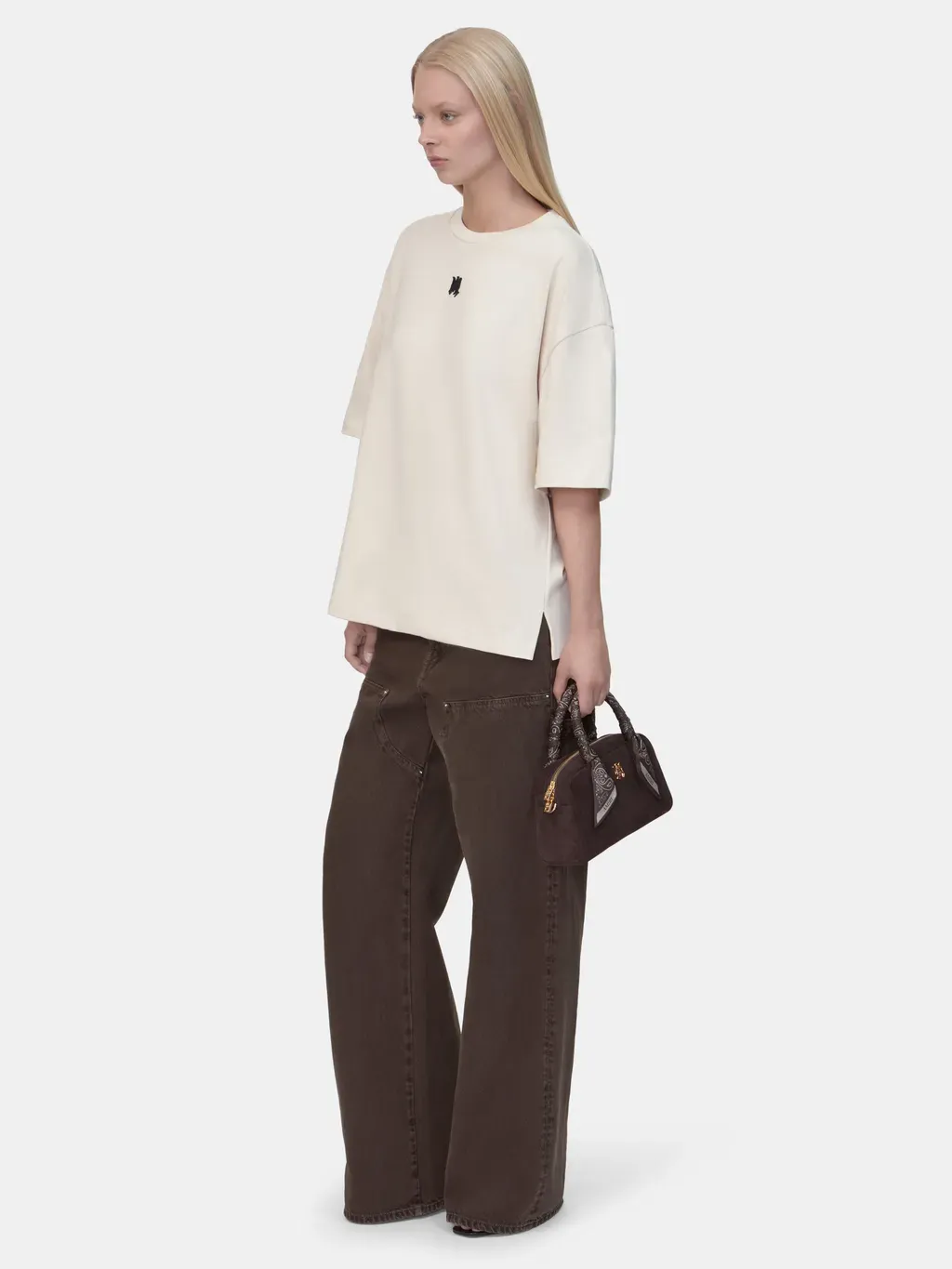 Women - Ma Drop Shoulder Tee - Cream
