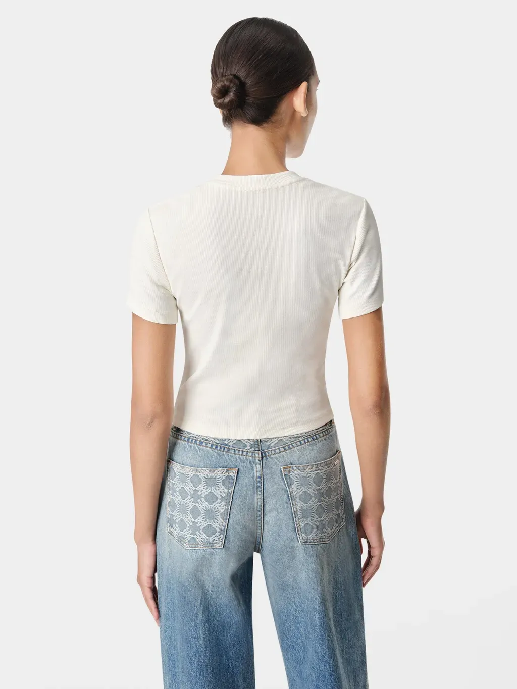Women - Ma Quad Baby Tee - Alabaster