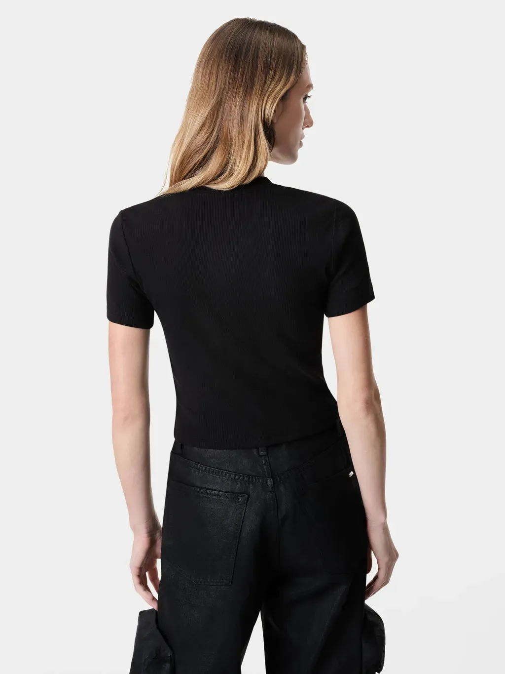 Women - Ma Quad Baby Tee - Black