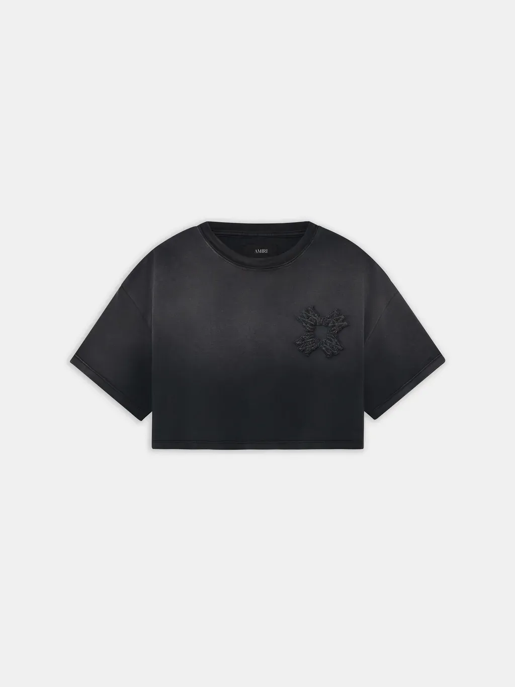 Women - Ma Quad Cropped Tee - Black