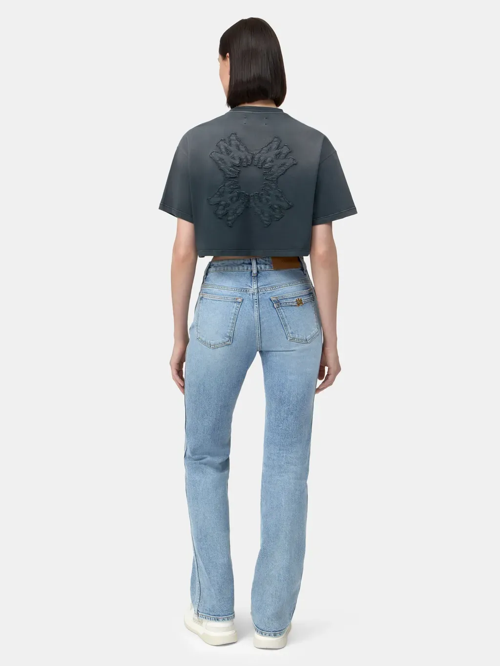 Women - Ma Quad Cropped Tee - Black
