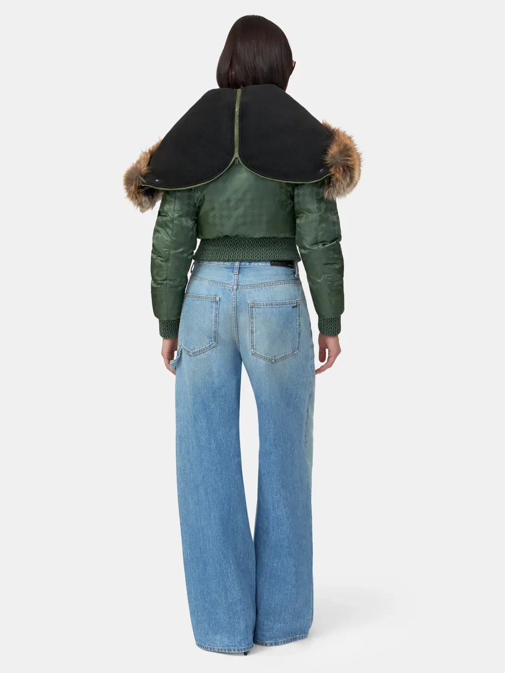 Women - Ma Quad Hooded Down Jacket - Dark Sage