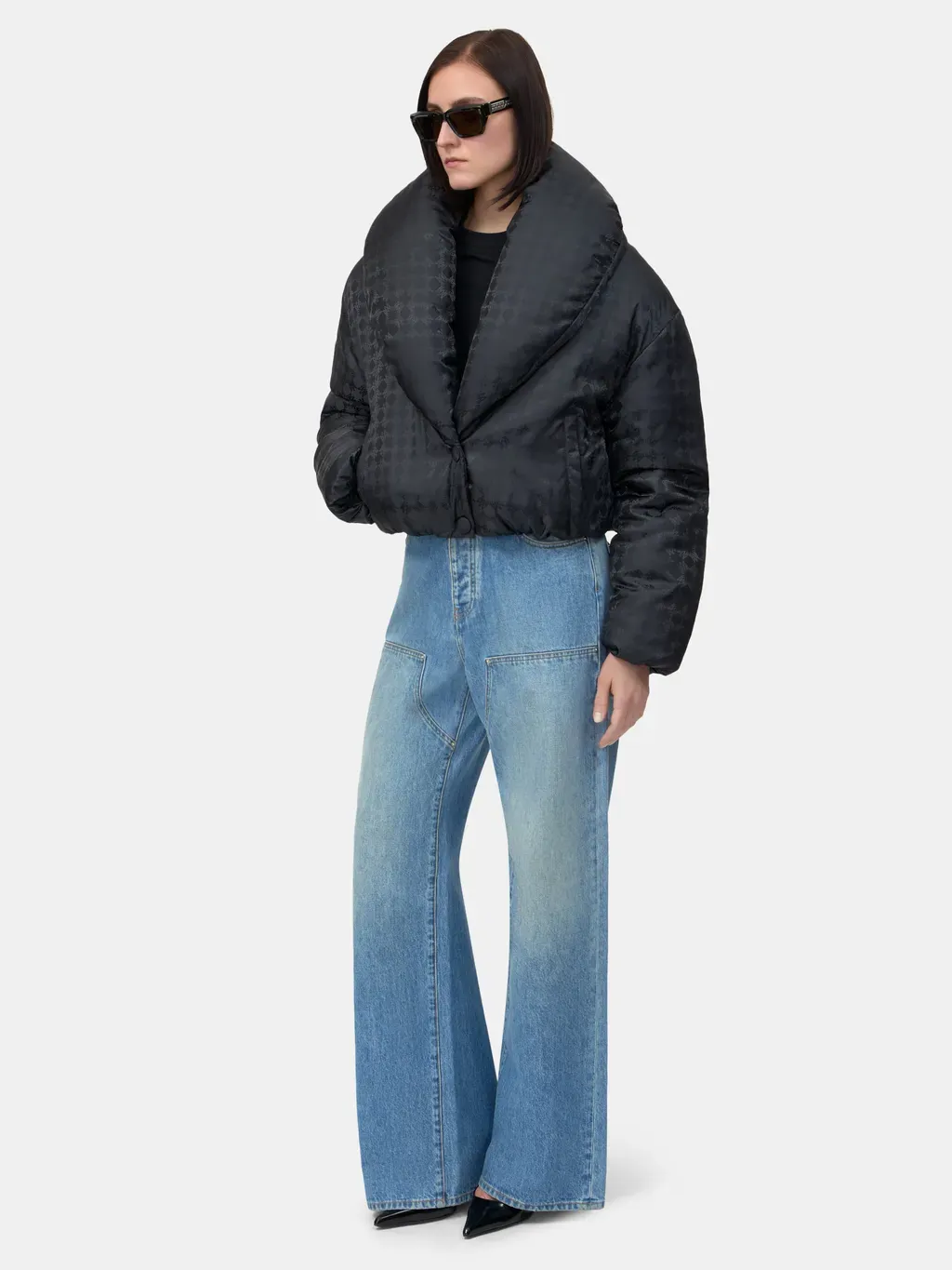 Women - Ma Quad Shawl Down Jacket - Black