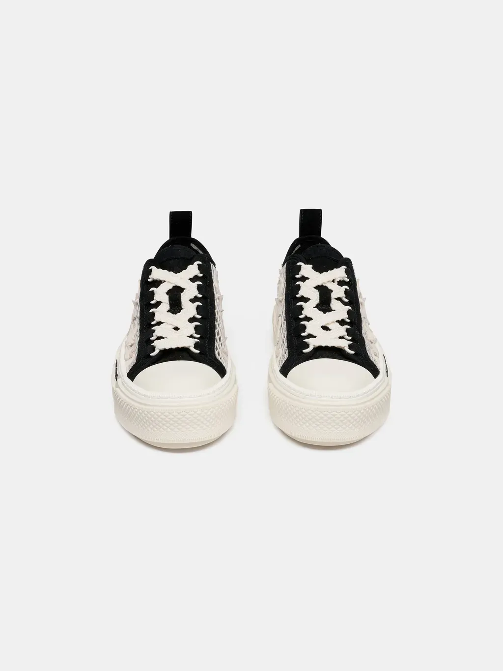 Women - Mesh Stars Court Low - Black