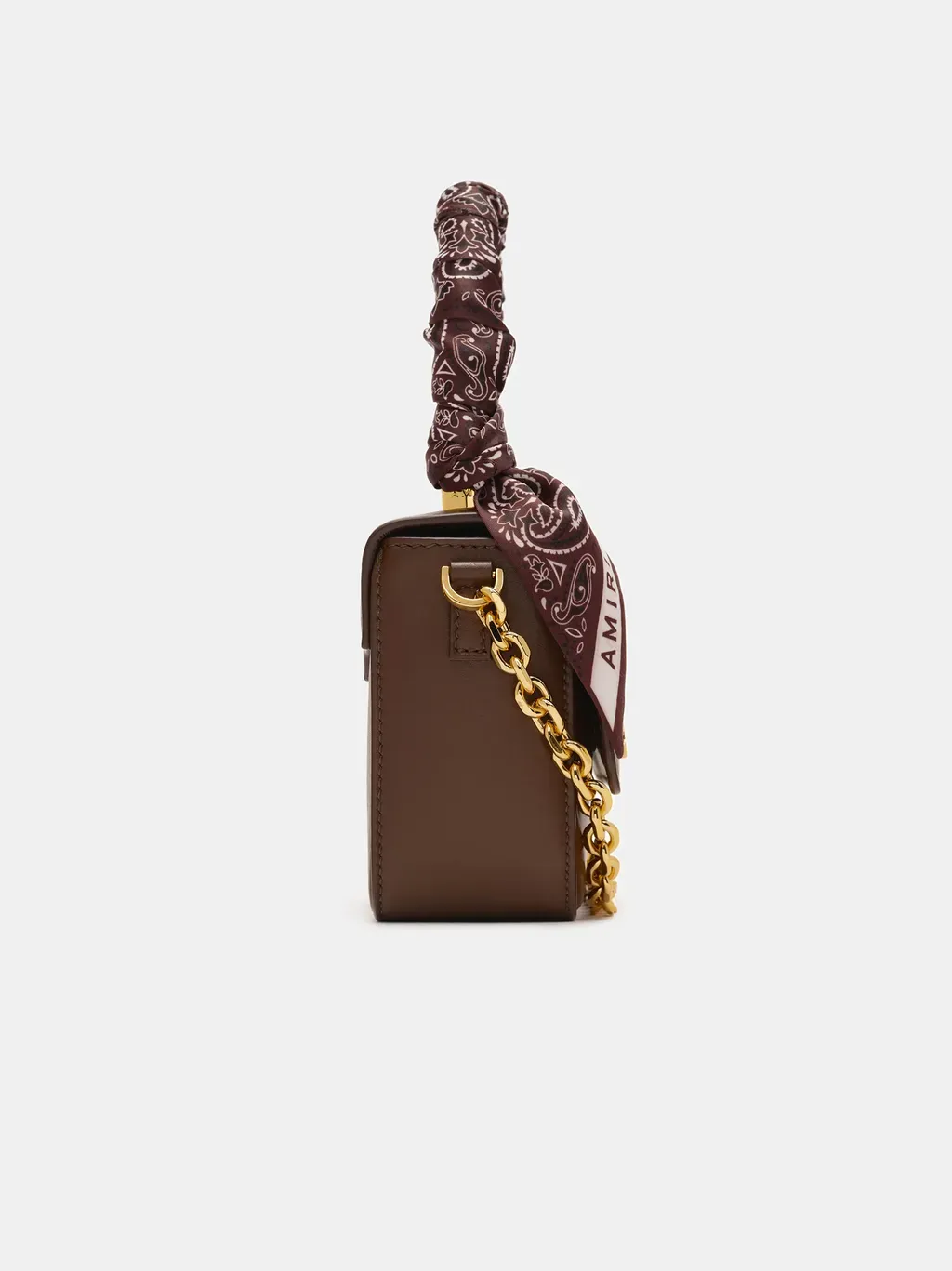 Women - Micro Ma Bag With Chain Handle - Brown