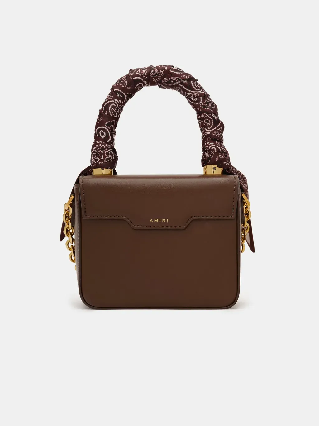 Women - Micro Ma Bag With Chain Handle - Brown