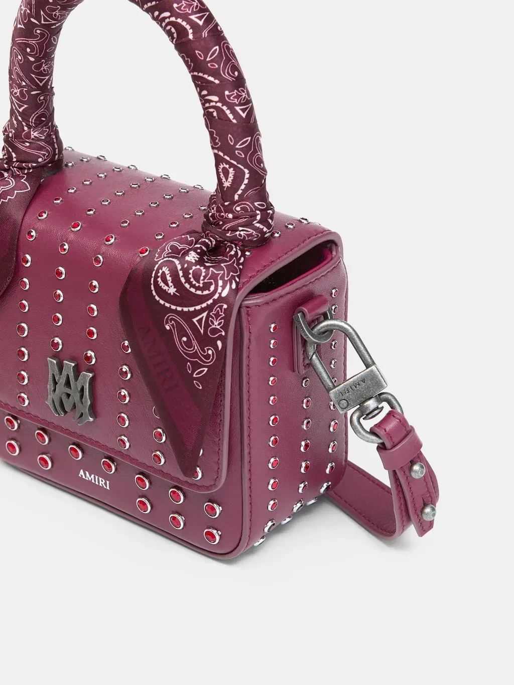 Women - Micro Ma Stud Bag - Aged Port