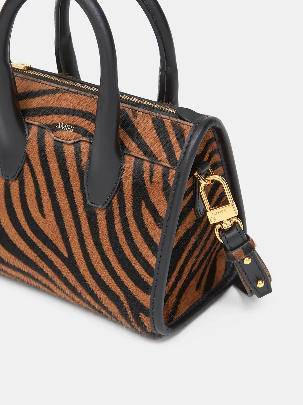 Women - Micro Triangle Zebra Bag - Multi