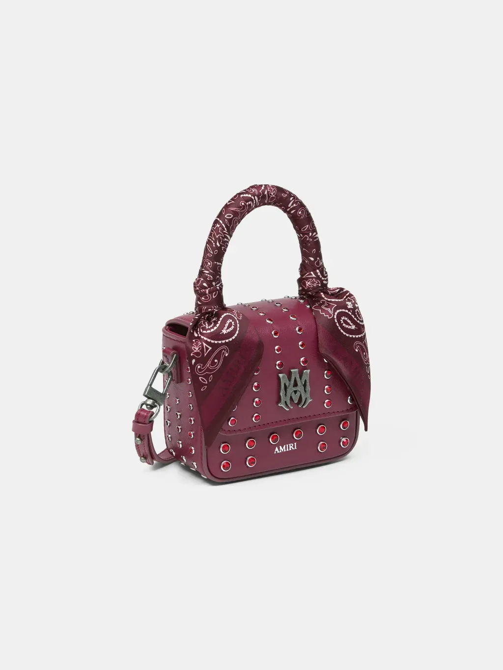 Women - Nano Ma Stud Bag - Aged Port